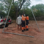 Bush Pump Installation3