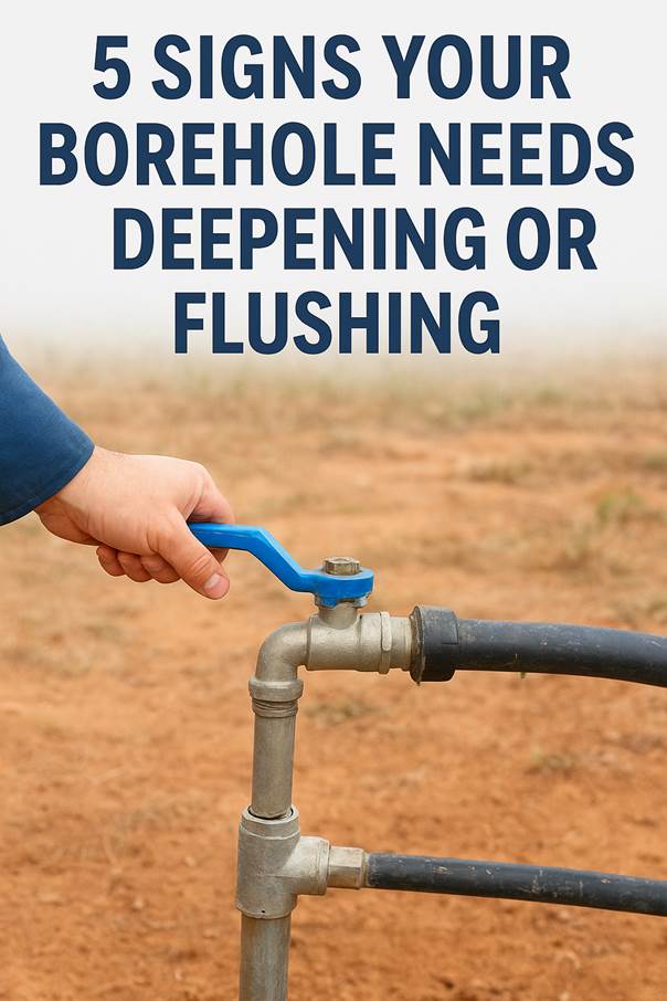 5 Signs Your Borehole Needs Deepening or Flushing image