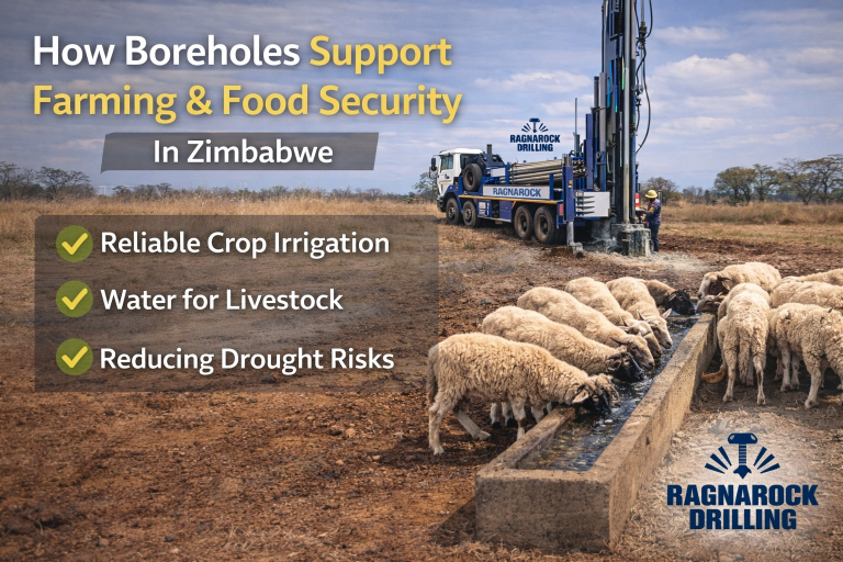 How Boreholes Support Farming, Livestock, and Food Security in Zimbabwe